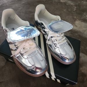 Adidas Samba Wales Bonner Silver Sneakers